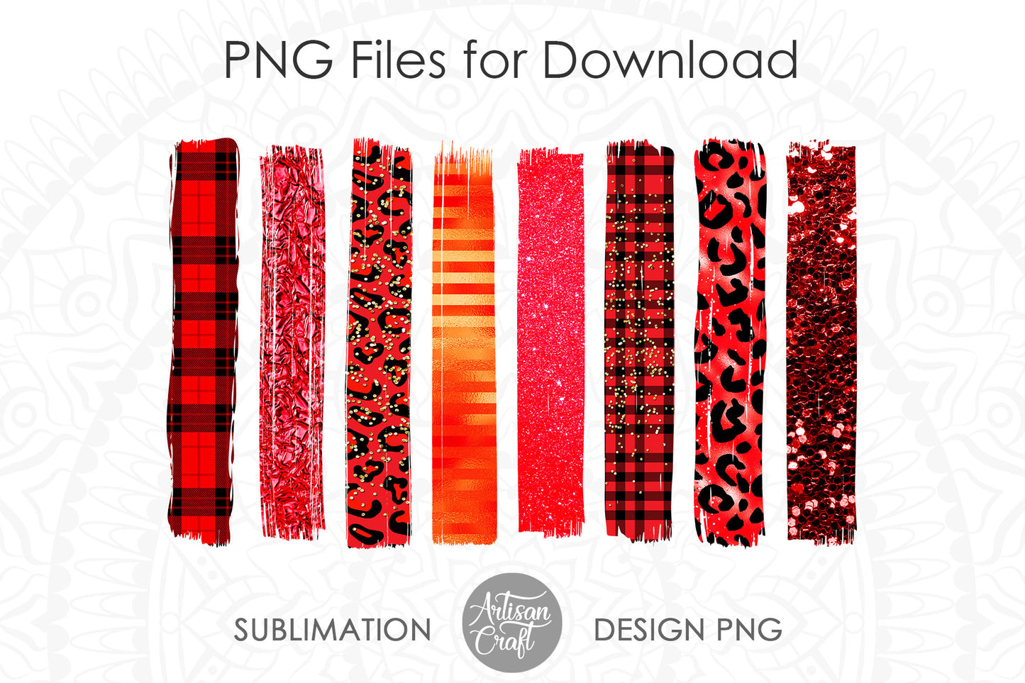 Valentine's Day Brushstrokes