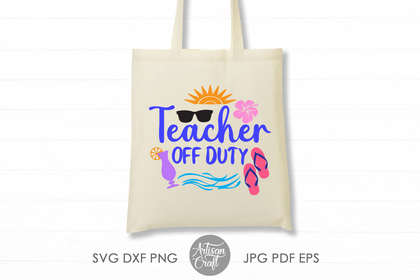 Teacher Off Duty SVG