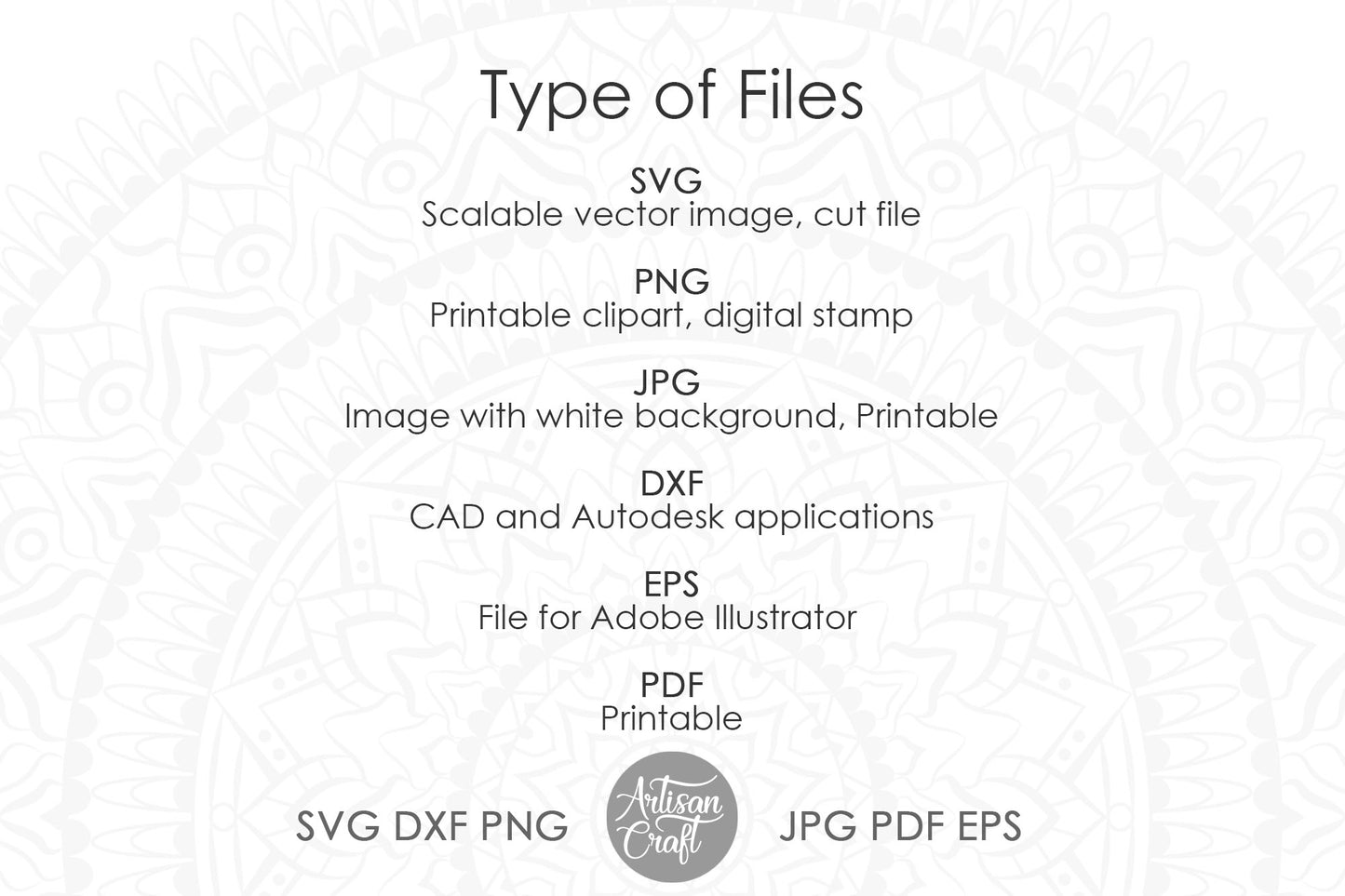 Alien ornament SVG cut file