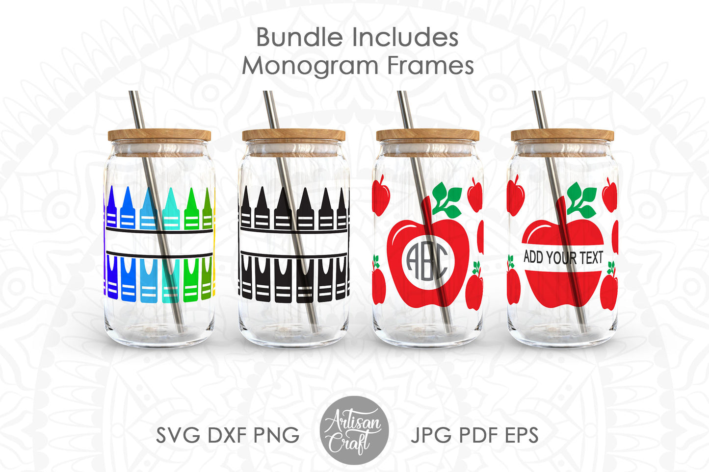 Teacher can glass SVG, 16oz Can Glass