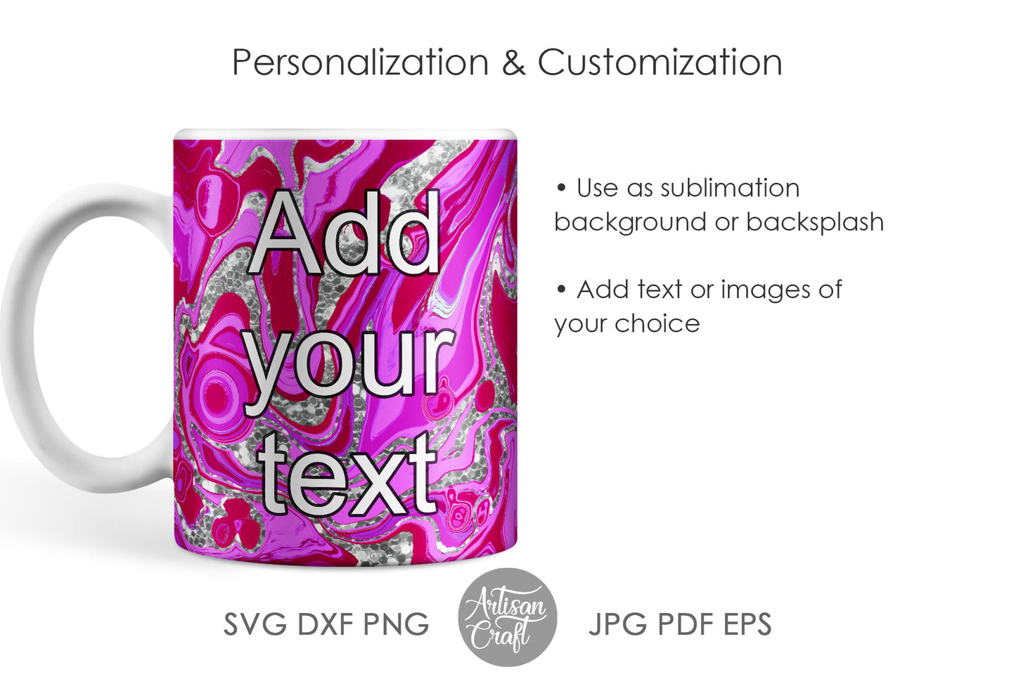 11oz Mug sublimation design