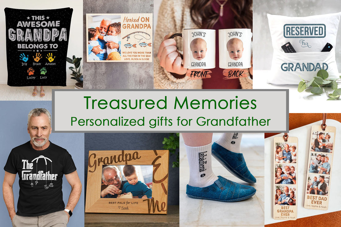 Personalized gifts for Grandfather from Etsy