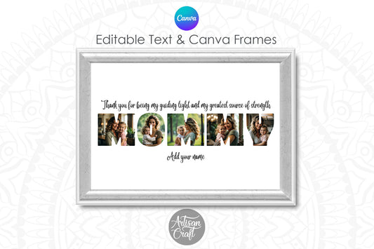 Canva Template| Mommy Collage Frame