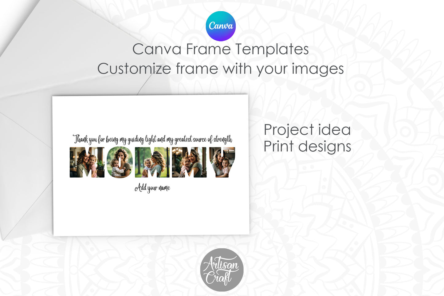 Canva Template| Mommy Collage Frame