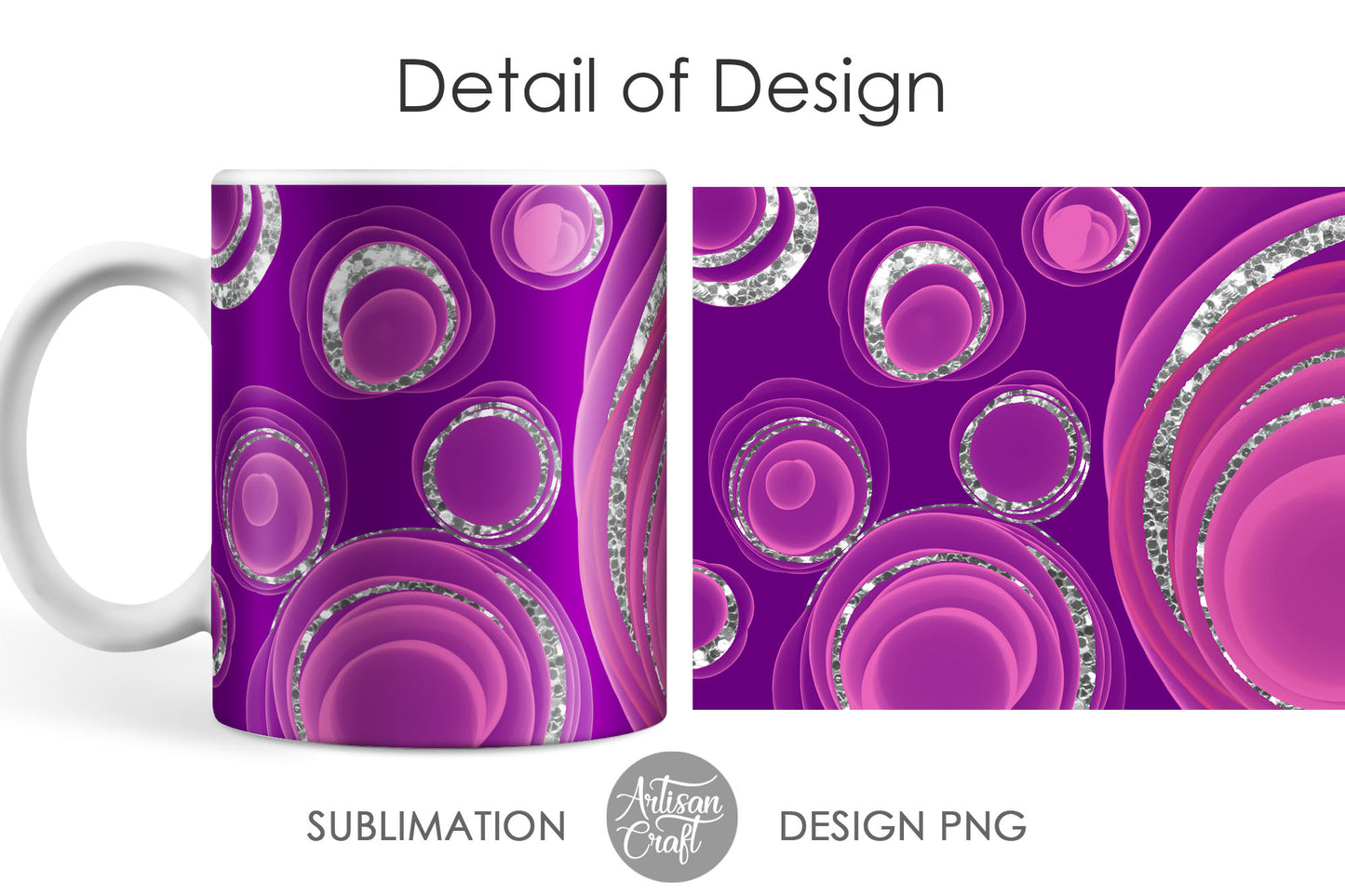 11 oz Mug sublimation PNG with alcohol ink art