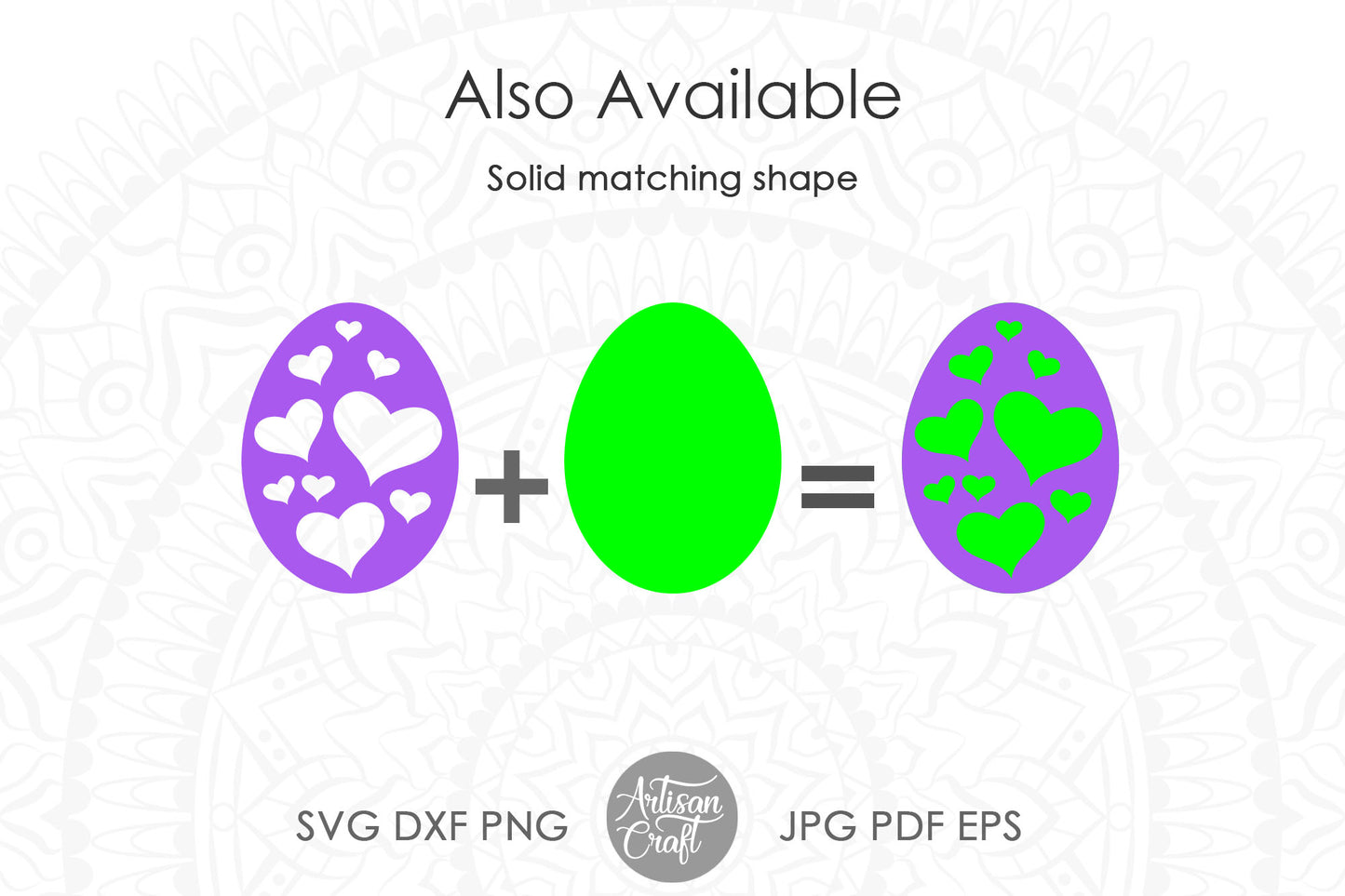 Easter egg SVG bundle and PNG for sublimation