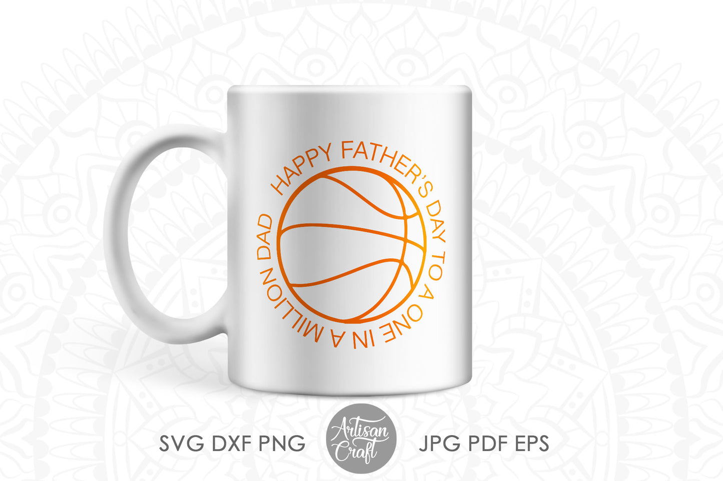 Father's Day SVG, Happy father’s day to a one in a million Dad