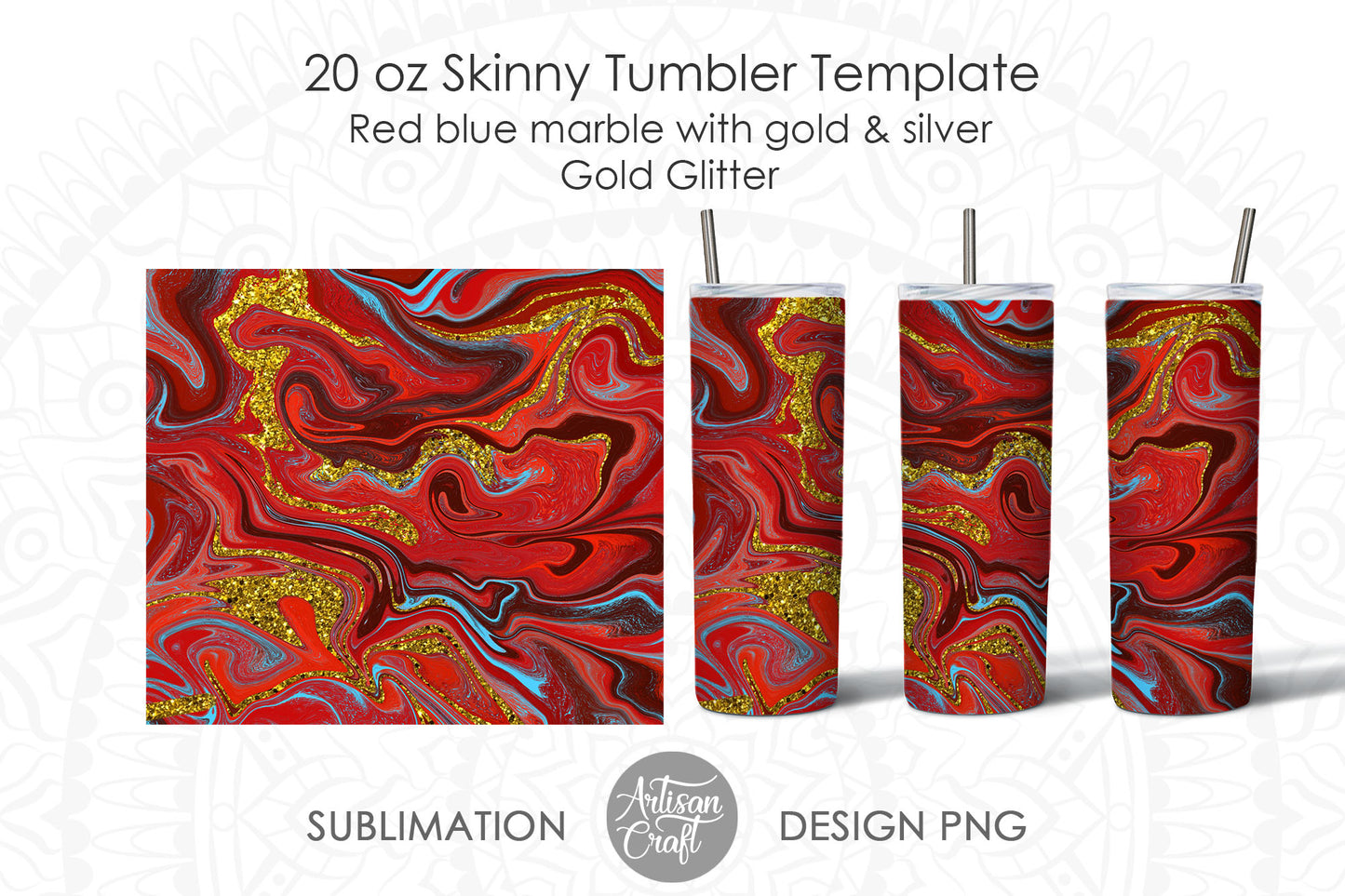 Tumbler designs templates with fluid art