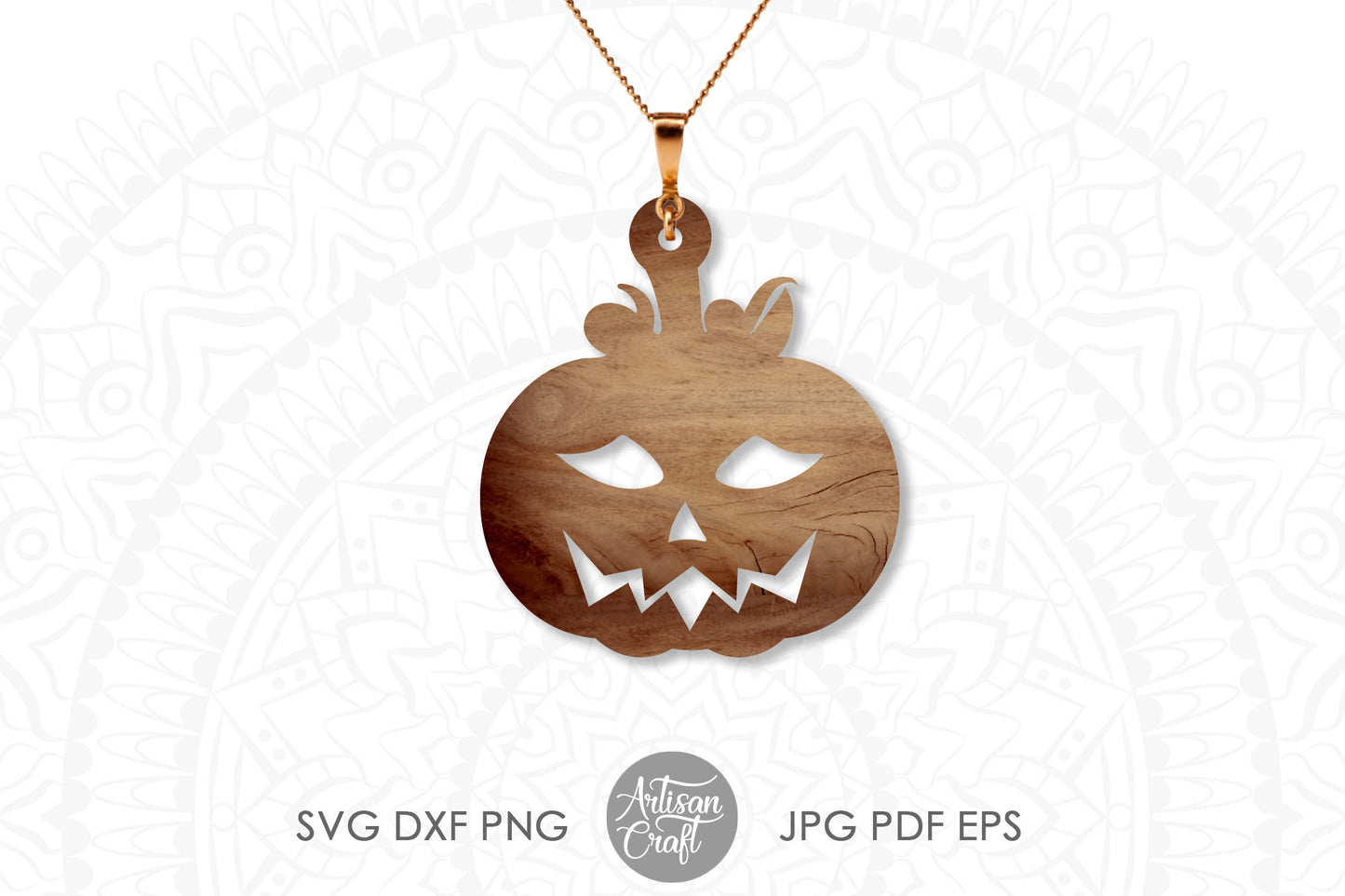 Pumpkin earrings SVG laser cut file
