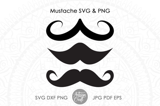 Mustache SVG, mustache clipart, moustache SVG
