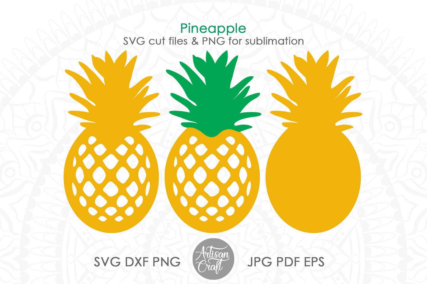 Pineapple SVG clipart