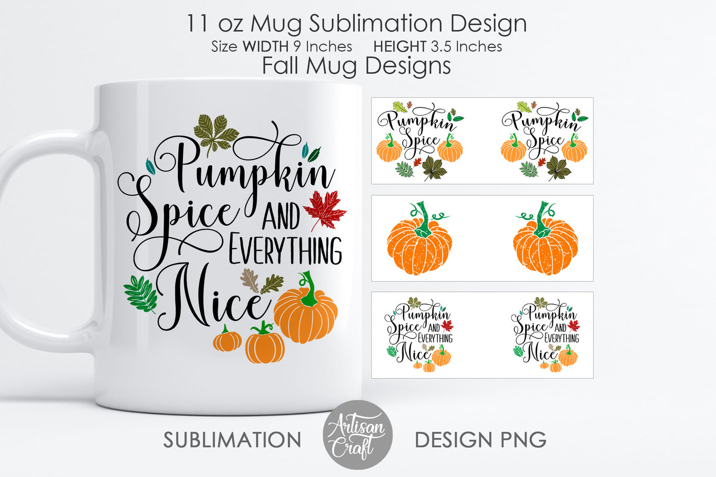 Fall mug designs