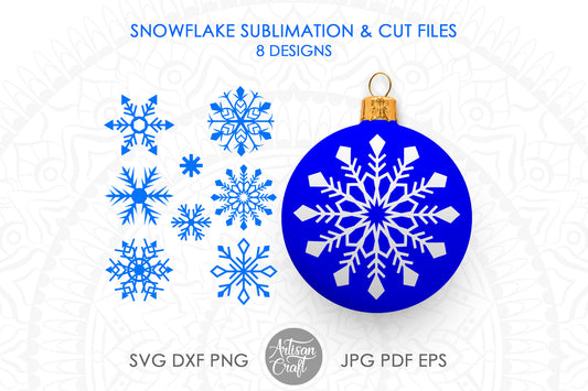 Snowflake SVG Bundle