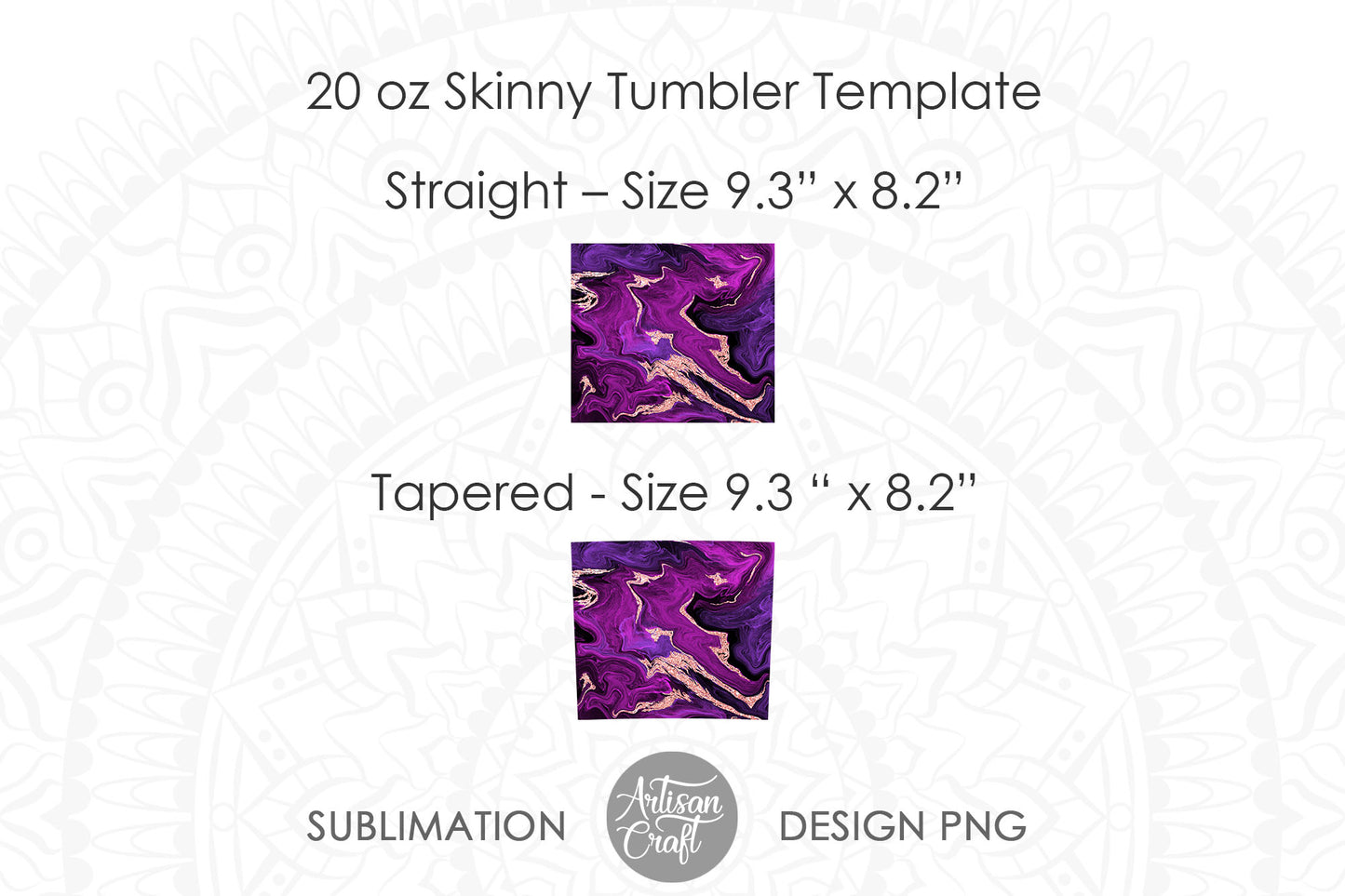 20 oz Tumbler, sublimation designs