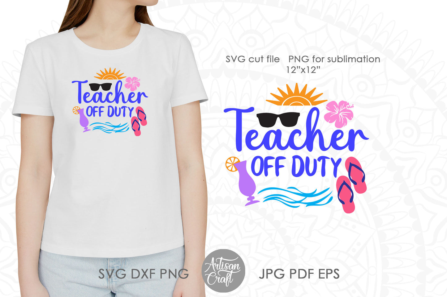 Teacher Off Duty SVG