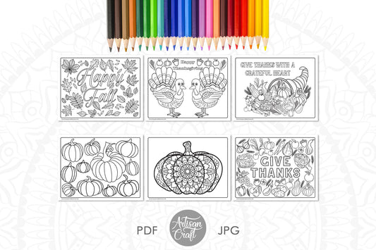 Thanksgiving Coloring Pages