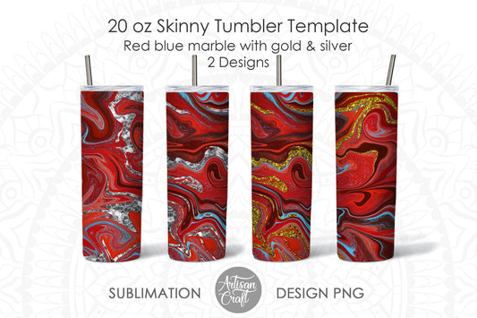 Tumbler designs templates with fluid art