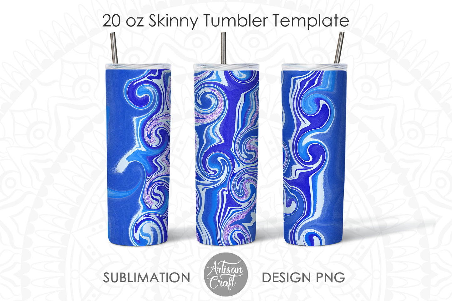 20 oz Skinny tumbler sublimation PNG