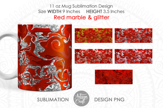 Valentines mug design, 11oz mug wrap